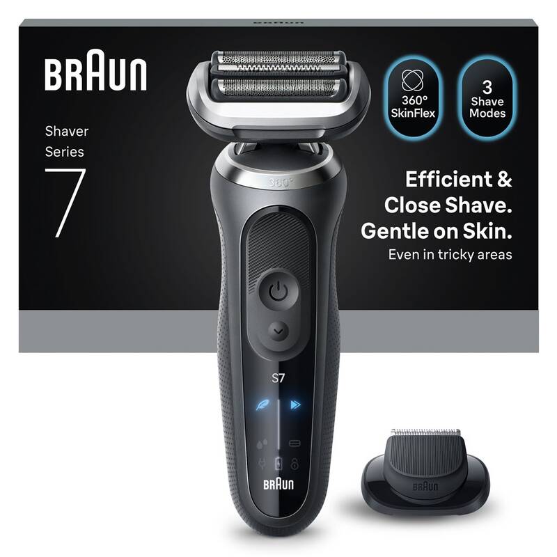 Braun Series 7 72-G1200s – Elektrický holicí strojek (šedý)